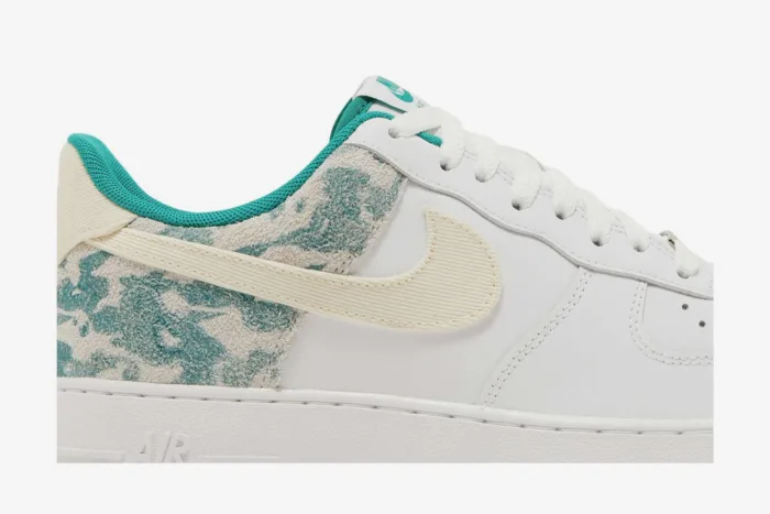 Nike Air Force 1 '07 LV8 'Neptune Green Camo' DX3365-100 - Image 2