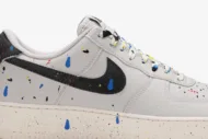 Nike Air Force 1 '07 LV8 'Paint Splatter - Light Bone' CZ0339-001 - Image 2
