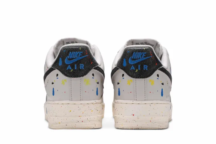 Nike Air Force 1 '07 LV8 'Paint Splatter - Light Bone' CZ0339-001 - Image 6