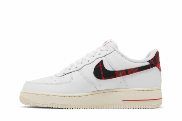 Nike Air Force 1 '07 LV8 'Tartan Plaid' DV0789-100 - Image 3