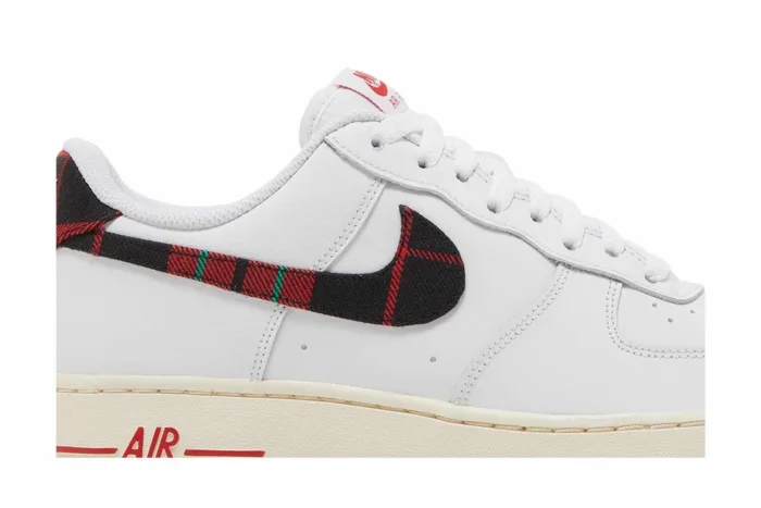 Nike Air Force 1 '07 LV8 'Tartan Plaid' DV0789-100 - Image 2