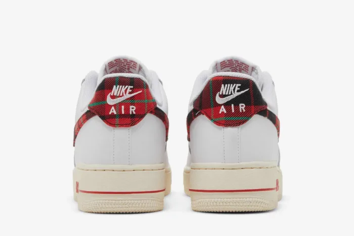 Nike Air Force 1 '07 LV8 'Tartan Plaid' DV0789-100 - Image 6