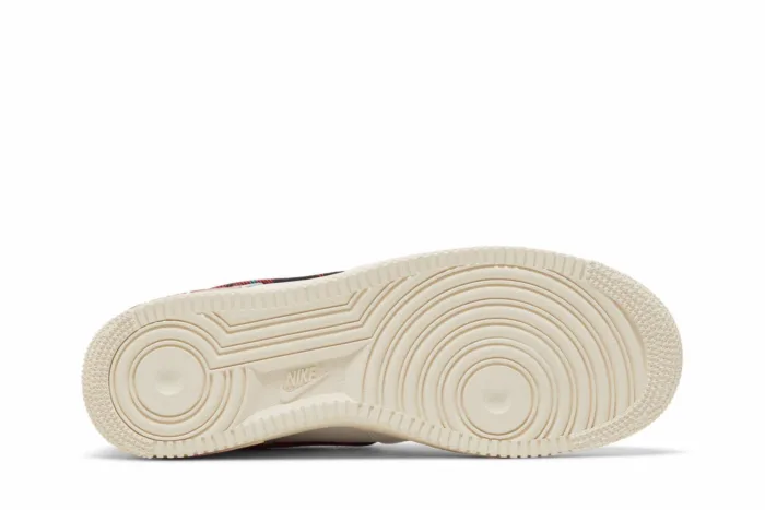 Nike Air Force 1 '07 LV8 'Tartan Plaid' DV0789-100 - Image 4