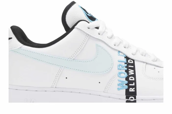 Nike Air Force 1 '07 LV8 'Worldwide Pack - Glacier Blue' CK6924-100 - Image 2