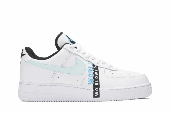 Nike Air Force 1 '07 LV8 'Worldwide Pack - Glacier Blue' CK6924-100 - Image 1
