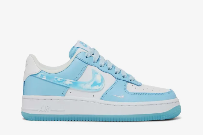 Nike Air Force 1 '07 LX 'Nail Art - Celestine Blue' DX2937-100 - Image 1