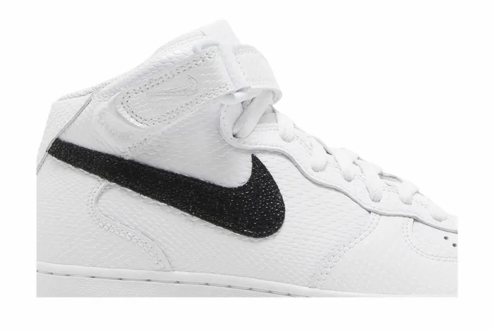 Nike Air Force 1 '07 Mid 'White Snakeskin' DZ5211-100 - Image 2