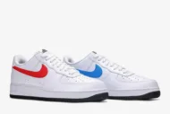 Nike Air Force 1 '07 'Mismatched Swooshes - White' CT2816-100 - Image 8