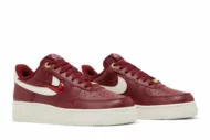 Nike Air Force 1 '07 Premium 'History of Logos - Team Red' DZ5616-600 - Image 8