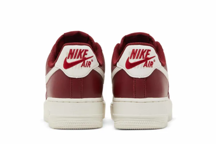 Nike Air Force 1 '07 Premium 'History of Logos - Team Red' DZ5616-600 - Image 6