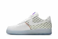 Nike Air Force 1 '07 Premium 'Swoosh Pattern' CK7804-100 - Image 3