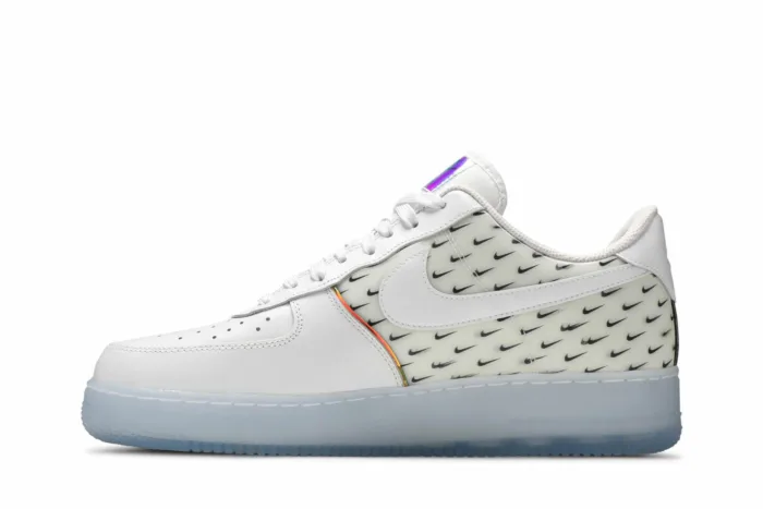 Nike Air Force 1 '07 Premium 'Swoosh Pattern' CK7804-100 - Image 3