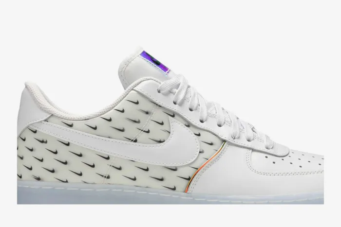 Nike Air Force 1 '07 Premium 'Swoosh Pattern' CK7804-100 - Image 2