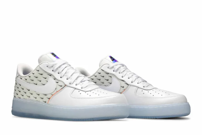 Nike Air Force 1 '07 Premium 'Swoosh Pattern' CK7804-100 - Image 8