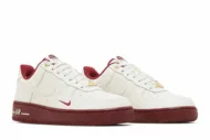 Nike Air Force 1 '07 SE '40th Anniversary - Sail Team Red' DQ7582-100 - Image 8