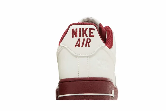 Nike Air Force 1 '07 SE '40th Anniversary - Sail Team Red' DQ7582-100 - Image 7