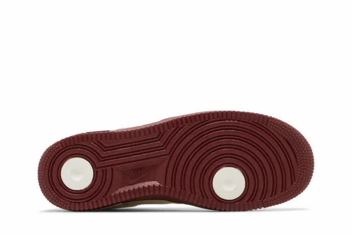 Nike Air Force 1 '07 SE '40th Anniversary - Sail Team Red' DQ7582-100 - Image 4