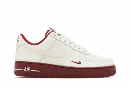 Nike Air Force 1 '07 SE '40th Anniversary - Sail Team Red' DQ7582-100