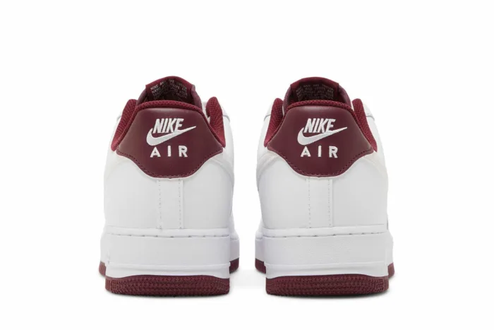 Nike Air Force 1 '07 'White Dark Beetroot' DH7561-106 - Image 6