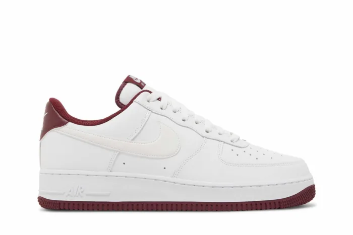Nike Air Force 1 '07 'White Dark Beetroot' DH7561-106 - Image 1