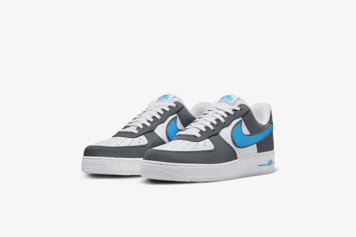 Nike Air Force 1 '07 'White Grey Photo Blue' FB3360-100 - Image 3