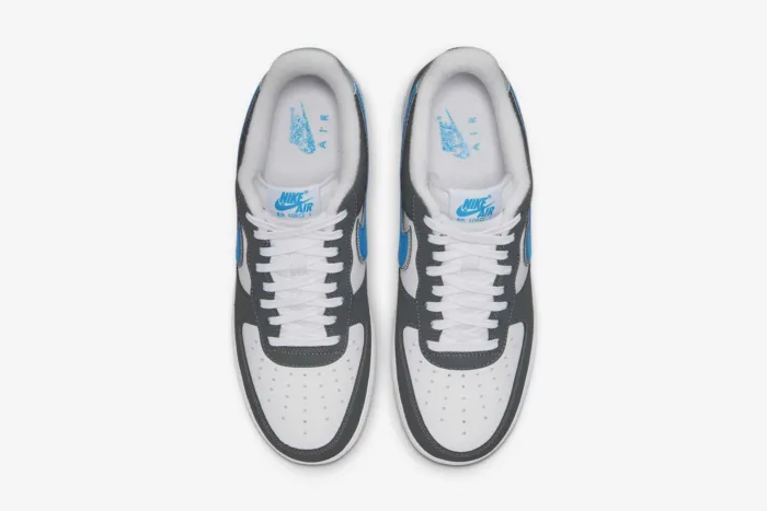 Nike Air Force 1 '07 'White Grey Photo Blue' FB3360-100 - Image 4