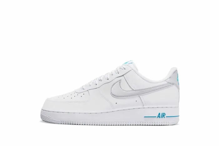 Nike Air Force 1 '07 'White Laser Blue' DR0142-100 - Image 1