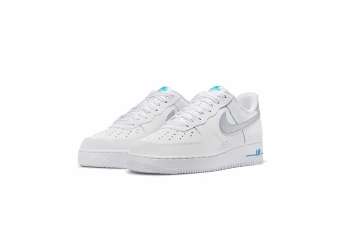 Nike Air Force 1 '07 'White Laser Blue' DR0142-100 - Image 3