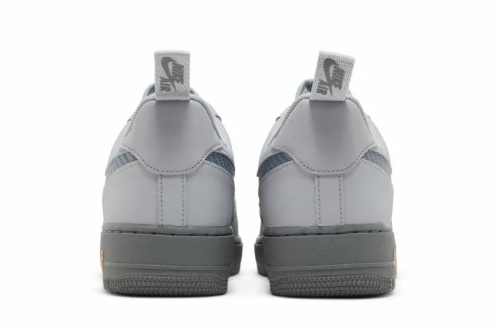 Nike Air Force 1 '07 'Wolf Grey Kumquat' DR0155-001 - Image 6