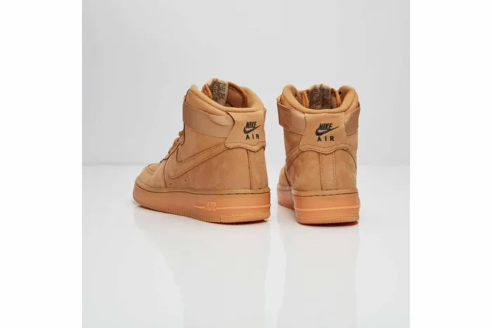 Nike Air Force 1 Hi Prm 'Flax' 654440-200 - Image 2