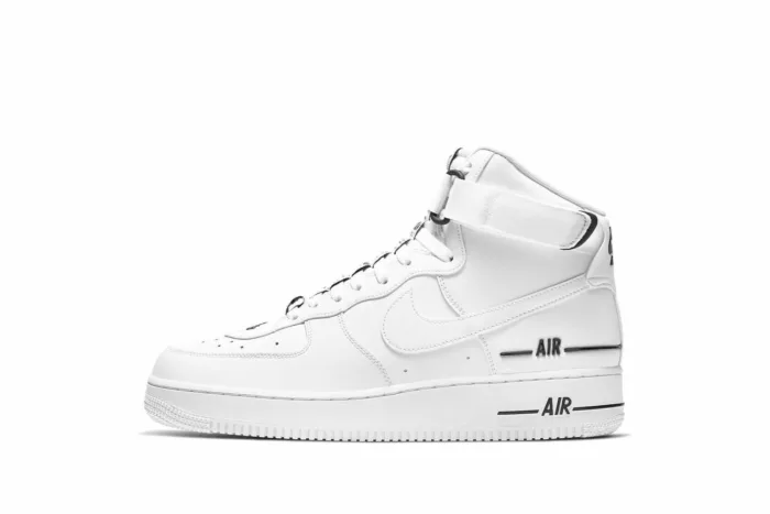 Nike Air Force 1 High LV8 'Triple White' CJ1385-100 - Image 1