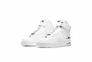 Nike Air Force 1 High LV8 'Triple White' CJ1385-100 - Image 3