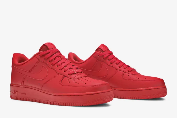 Nike Air Force 1 Low '07 LV8 1 'Triple Red' CW6999-600 - Image 8