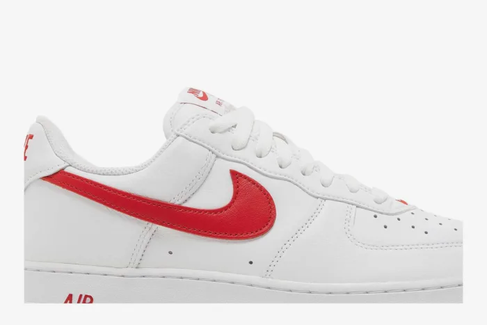 Nike Air Force 1 Low 'Color of the Month - White University Red' DJ3911-102 - Image 2