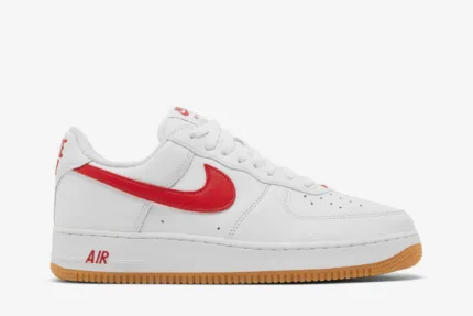Nike Air Force 1 Low 'Color of the Month - White University Red' DJ3911-102