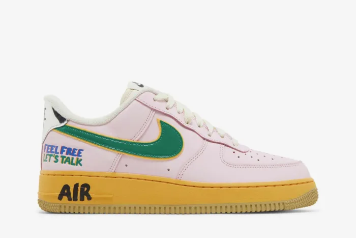 Nike Air Force 1 Low 'Feel Free, Let's Talk' DX2667-600 - Image 1
