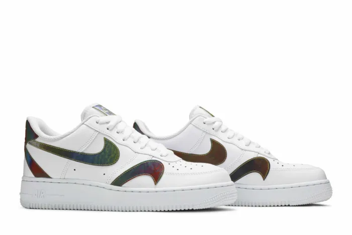 Nike Air Force 1 Low 'Misplaced Swoosh - White' CK7214-101 - Image 8