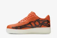Nike Air Force 1 Low 'Orange Skeleton' CU8067-800 - Image 3