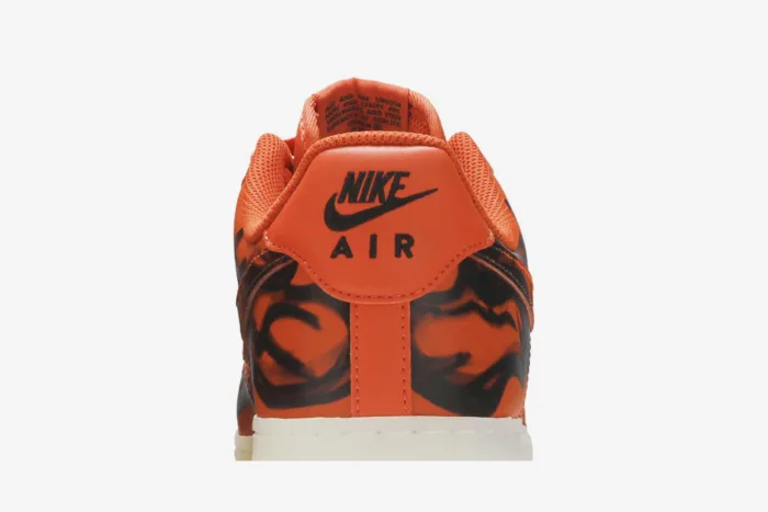 Nike Air Force 1 Low 'Orange Skeleton' CU8067-800 - Image 7