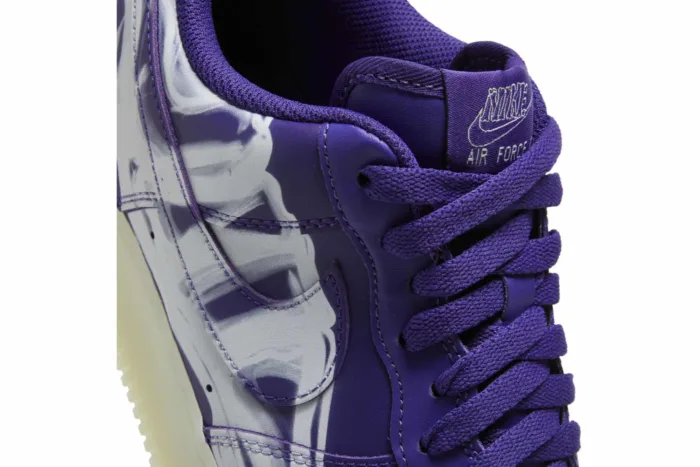 Nike Air Force 1 Low 'Purple Skeleton' CU8067-500 - Image 10