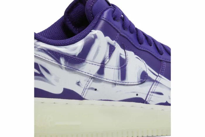 Nike Air Force 1 Low 'Purple Skeleton' CU8067-500 - Image 9