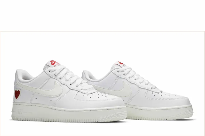 Nike Air Force 1 Low 'Valentine's Day 2021' DD7117-100 - Image 8