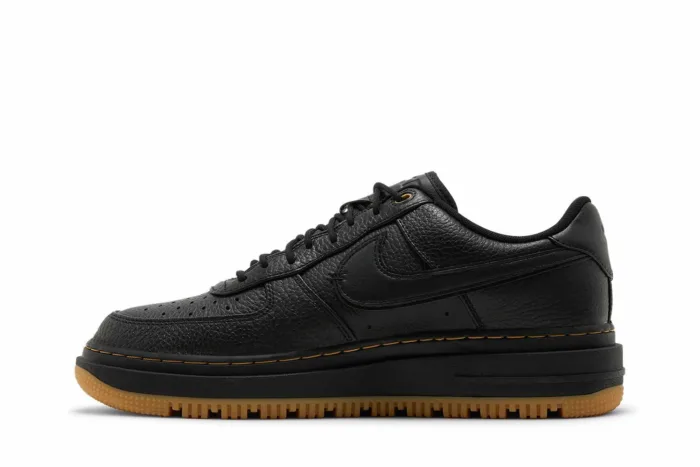 Nike Air Force 1 Luxe 'Black Gum' DB4109-001 - Image 3