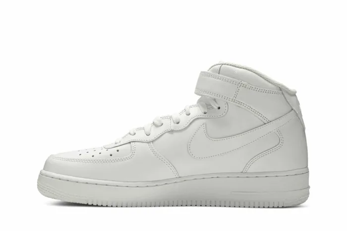 Nike Air Force 1 Mid '07 'White' 315123-111 - Image 3