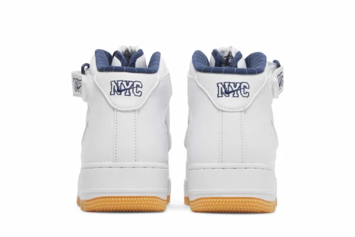 Nike Air Force 1 Mid Jewel QS 'NYC - Yankees' DH5622-100 - Image 6