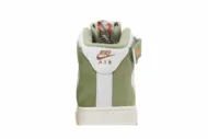 Nike Air Force 1 Mid QS 'Olive Green Total Orange' DQ3505-100 - Image 7