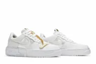 Nike Air Force 1 Pixel 'White Gold Chain' DC1160-100 - Image 8
