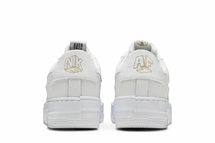 Nike Air Force 1 Pixel 'White Gold Chain' DC1160-100 - Image 6