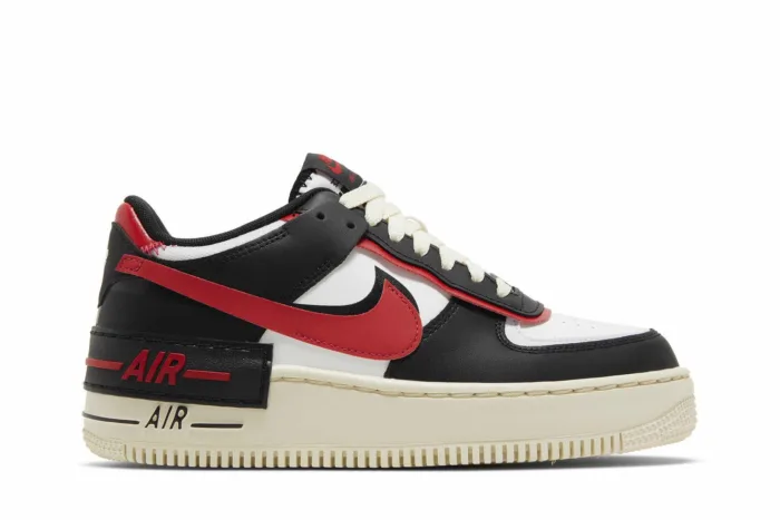 Nike Air Force 1 Shadow 'Black University Red' DR7883-102 - Image 1