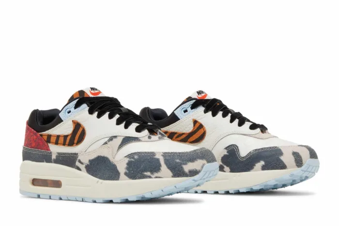 Nike Air Max 1 '87 'Great Indoors Tiger Swoosh Cow Print' FD0827-133 - Image 8